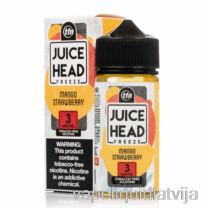 Freeze Mango Strawberry - Sulas Galva - 100ml 0mg Vape šķidrums